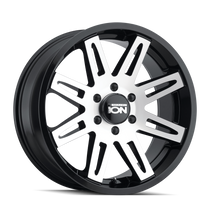 ION 142 Black w/ Machined Face 17x9 8x170 -12mm 130.8mm