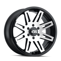 ION 142 Black w/ Machined Face 20x9 8x165.1 18mm 130.8mm