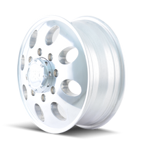 ION 167 Polished - Front 17x6.5 8x210 125.3mm 154.2mm - wheel side view