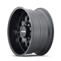 Mayhem Scout Matte Black 20x9 6x139.7 10mm 106mm- wheel side view