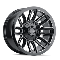 Mayhem Decoy Gloss Black w/ Milled Spokes 20x10 5x139.7/5x150 -19mm 110mm