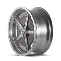 Ridler 605 Machined Spokes & Lip 18X8 5x139.7 0mm 108mm- Side View