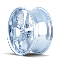 Ridler 645 Chrome 20x10 5x120.65 0mm 83.82mm - wheel side view