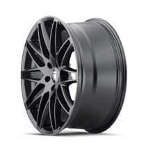 Touren TR75 Matte Black 18x8 5x112 40mm 66.56mm - wheel side view