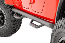 Jeep Wheel to Wheel Nerf Steps (2020 Gladiator JT) - Side View