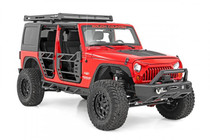 Jeep Angry Eyes Replacement Grille (07-18 Wrangler JK) - displayed on a vehicle