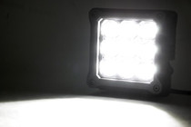 4-inch Square CREE LED Lights (Pair | Chrome Series w/ Cool White DRL)