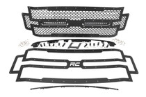 Ford Mesh Grille w/ Dual 12IN Black-Series LEDS (17-19 Super Duty)