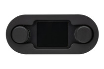 HDX/RTX Style Climate Controls Air Gen-IV Black Bezel with Black Alloy