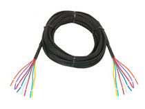 wiring harness with stripped ends