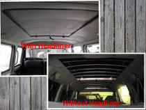 44" X 55" Folding Sliding Rag Top - with or without headliner view