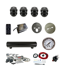 Universal Complete Air Suspension Kit w/ SS-6 Air Bags 