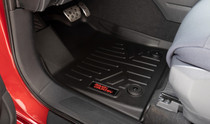 Toyota Heavy Duty Floor Mats (Front & Rear)(2022 Tundra CrewMax 2WD/4WD) - driver side view