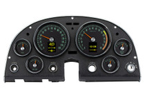 1965-1967 Styled Chevy Corvette RTX Instrument System - displayed with bezel - bezel NOT included