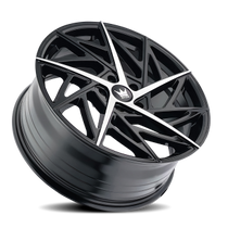 Mazzi 377 Freestyle Glass Black/Machined 17x8 5x112 35mm 66.56mm