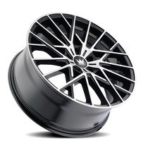 Mazzi 378 Jinx Black/Machined 18x8 5x120 40mm 72.56mm