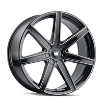 Mazzi 376 Laguna Gloss Black/Milled 20x8.5 5x108/5x114.3 35mm 72.6mm