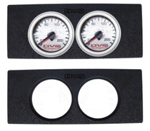 AVS Dual Gauge Panel with Two 2 Inch Gauge Cutouts
