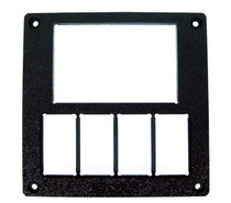 AVS Gauge Panel with AVS Digital Gauge and Four Pneumatic Switch Cut Outs
