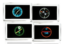 1957 Chevy Car Clock for GRFX Series Instruments