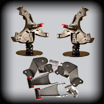 1988-1998 Chevy Silverado/GMC Sierra 1500 2 IN Front / 4 IN Rear Lowering Kit