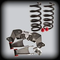 1988-1998 Chevy Silverado/GMC Sierra (3 Inch Front/ 4 Inch Rear) Lowering Kit