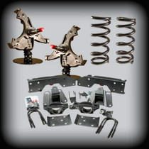 1995-1999 Chevy Tahoe (4 Inch Front/ 4 Inch Rear) Complete Lowering Kit (2-Door Models)