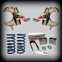 1982-2004 S-10/S-15 Pickup (3 In Front/4 In Rear) Complete Lowering Kit