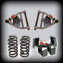 1973-1987 Chevy C-10 (5 Inch Front/ 5 Inch Rear) Lowering Kit (Disc Brakes Only) - full kit