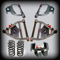 1973-1987 Chevy C-10 (5 Inch Front/ 5 Inch Rear) Complete Lowering Kit (Disc Brakes Only)