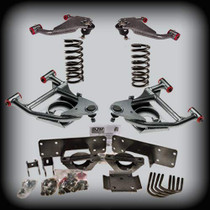 1997-2003 Ford F-150 2WD (4 Inch Front / 6 Inch Rear) Complete Lowering Kit