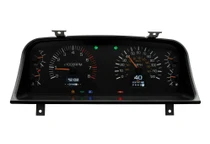 1991-1997 Toyota FJ80 Land Cruiser RTX Instrument System - indicators illuminated
