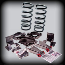 2003-2006 (2007 Classic) Silverado/Sierra 2WD Crew Cab (2 Inch Front/ 4 Inch Rear) Lowering Kit