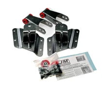 1999-2006 Chevy/GMC Silverado/Sierra (OEM Torsion Bar Front End)(3 Inch Front/4 Inch Rear Lowering Kit) - rear lowering kit