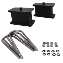 3 inch lowering blocks, u-bolts, and hardware
