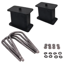 lowering blocks, u-bolts, and hardware