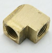 Brass Pipe Elbow 90 Union 1/4 Fnpt