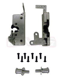 Large Heavy Duty Dual Claw Door Latches w/Striker Bolts (PAIR)