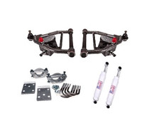 1968-1972 Chevy C10 w/ 2.25IN Leaf Springs & Disk Brakes (3IN Front/5IN Rear) Lowering Kit