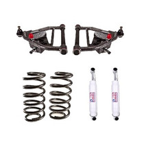 1971-1972 Chevy C10 w/ Rear Coil Spring & Disc Breaks (3 Inch Front/4 Inch Rear) Lowering Kit