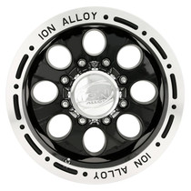 Ion Alloy 174 Series Wheels Black 15X8 5-114.3 -27mm 83.82mm