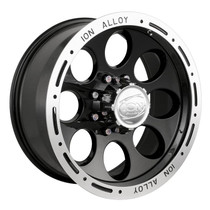 Ion Alloy 174 Series Wheels Black 15X8 5-139.7 -27mm 108mm