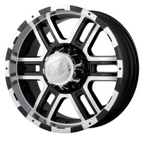 Ion 179 Black/Machined Face/Machined Lip 17x9 5-135 0mm 87mm