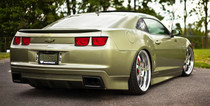 2010-2014 Chevrolet Camaro Air Lift Kit with Manual Air Management- Back/Side View