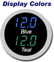 Display Colors for 1958 Chevy Impala Digital Instrument System