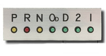 Horizontal LED Gear Position Indicator with Overdrive