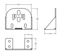 Bolt-On Upper Bracket