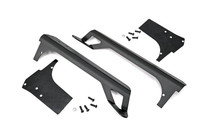 Jeep 50IN Straight LED Light Bar Upper Windshield Mounts (97-06 TJ)
