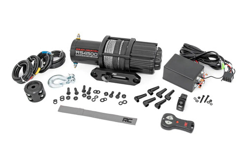 4500LB UTV/ATV Electric Winch W/ Synthetic Rope