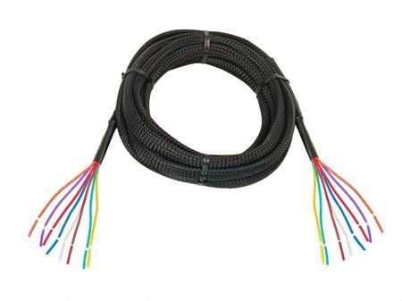 wiring harness with stripped ends